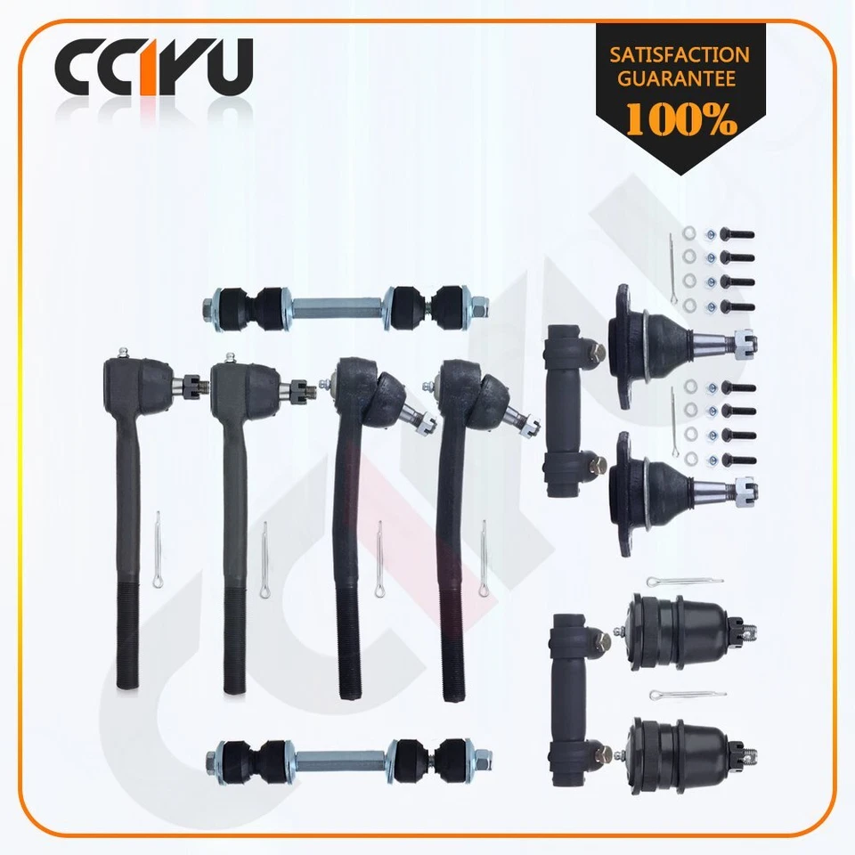 12 PCS New Complete Suspension Parts Kit for 1985-1993 CADILLAC FLEETWOOD RWD - Изображение 1 из 4
