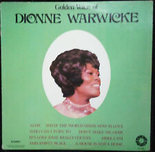 GOLDEN VOICE OF DIONNE WARWICKE VINYL LP U.S. PRESSING