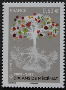 Timbre - FRANCE - Dix ans de mécénat - YT4795 - Neuf ** - 2013 - Picture 1 of 1