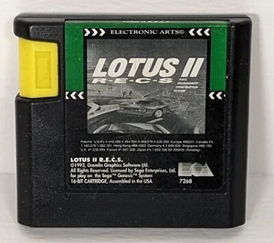 Lotus II R.E.C.S (Sega Genesis) Original Cartridge Only Tested Working - Picture 1 of 2