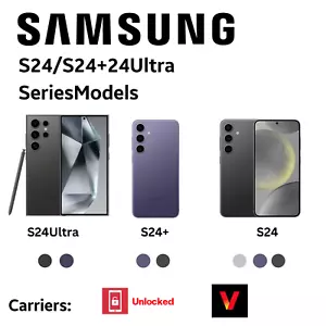 Samsung Galaxy S24 Series Smartphones-S24 Ultra/S24+/S24 Models-Unlocked & VZW - Picture 1 of 33