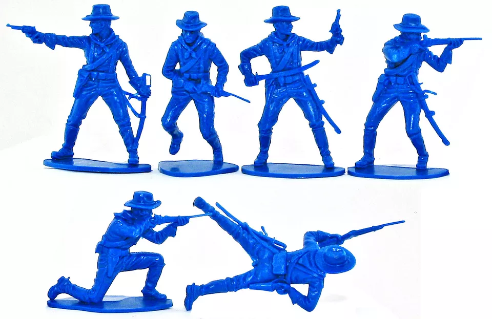 Airfix 7th Cavalry - all 6 foot poses - 2000s Production - mint condition - Image 1 of 1