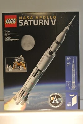 Lego 92176 - NASA Apollo Saturn V - Lego Ideas - BRAND NEW/FACTORY SEALED - Image 1 of 2