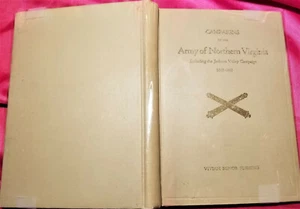 [Civil War] Fleming, CAMPAIGNS OF THE ARMY OF NORTHERN VIRGINIA - 1928 1st. - Picture 1 of 4