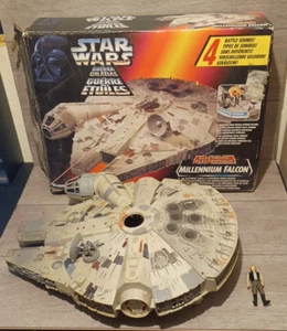 Star Wars Poder de la Fuerza Halcón Milenario En Caja Luces de Trabajo Sonidos 1995 - Imagen 1 de 22