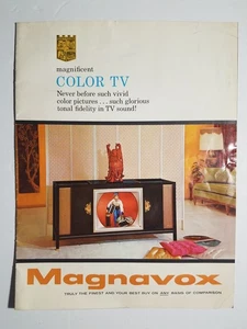 Vintage Magnavox Color TV Brochure - Picture 1 of 8