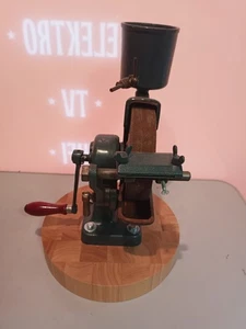 IXION Tischschleifbock Handschleifbock Handkurbel Schleifstein Mechanisch - Bild 1 von 14