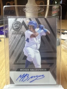 2024 Leaf Press Pass Premium - Autographs Moises Ballesteros #BA-MB1 /199... - Picture 1 of 2