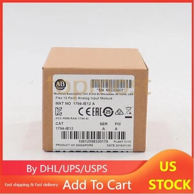 Allen-Bradley AB 1794-IE12 SER A Flex 12 Point Analog Input Module 1794IE12 - Image 1 of 4