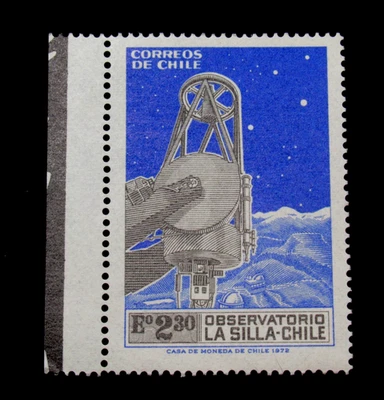 Estampillas de Chile Sc 435 Observatorio La Silla 20e 1973 como nuevas MNH Foto 1 de 2