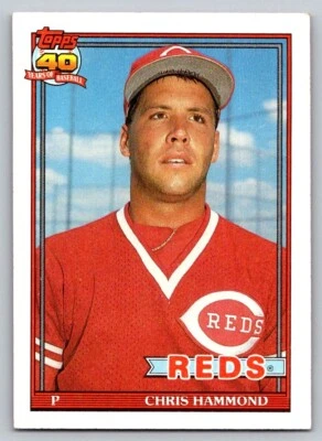 1991 Topps - Chris Hammond #258 - Image 1 of 2