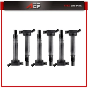 6pcs Ignition Coils For Toyota FJ Cruiser 2010-2014 Lexus IS350 2007-2016 3.5L - Picture 1 of 3