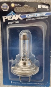Peak Lighting Classic Vision H7-55W Halogen Replacement Bulb Lamp - Picture 1 of 4