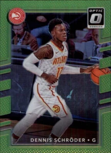 Donruss Optic 2017-18 verde lima #2 Dennis Schroder/175 - casi nuevo-como nuevo - Imagen 1 de 2