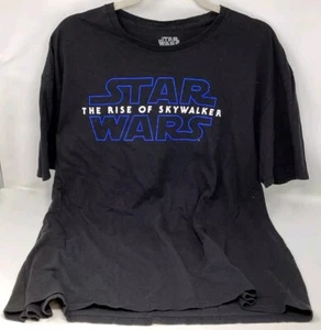 Disney Star Wars The Rise Of Skywalker T-Shirt 9 Movies & Dates On Back Size 2XL - Picture 1 of 3