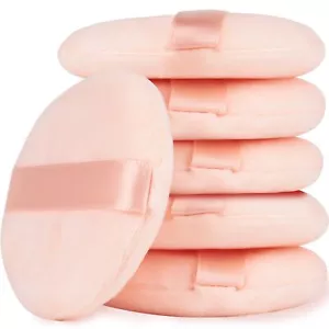 Powder Puff Face Makeup Soft Velour Beauty Blender Sponge for Loose Powder Found - Picture 1 of 5