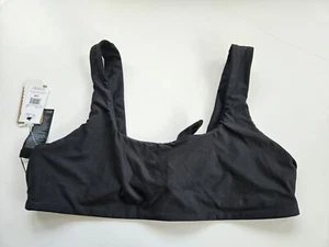 Traje de baño bikini para mujer Volcom 18W top negro Ecotrue simplemente sin costuras cuchara plus - Imagen 1 de 2