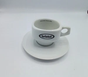 bristot Cappuccino- / Milchkaffeetasse mit Untertasse - Dolomiti Retro Design - Bild 1 von 1