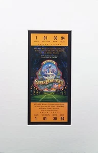 Super Bowl XXVIII Replica Ticket  Frame Ready Buffalo Bills vs New York Giants - Picture 1 of 1