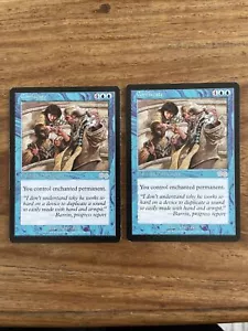 MTG- 1x Confiscate - Urza's Saga - Actual  Cards - Picture 1 of 2