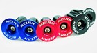 Mountain bike,racing,Bolt in, Anodised Handlebar end caps, plugs, expanding fit