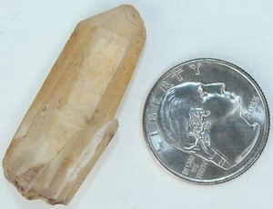 Sidecar de citrino pálido de alta gama AAA para Zambia / 1,61" (40,89 mm) / 9gr / 1947 - Imagen 1 de 12