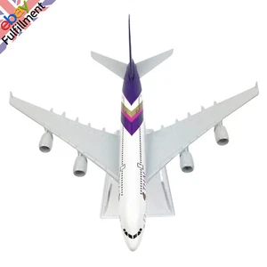 1:400 Composite Aircraft 16cm A380 Thailand Airlines THAI Alloy Plane Model - Picture 1 of 6