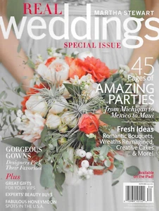 Martha Stewart Weddings Magazine Bridal Gowns Amazing Parties Gift Ideas 2013 - Picture 1 of 12