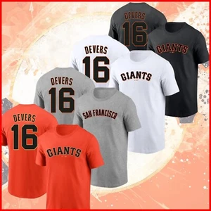 Welcome Rafael Devers #16 San Francisco Player 2025 Name & Number For Giant Fan - Picture 1 of 12