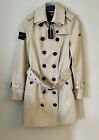 BNWT Trench London The Slim Coat Stone/Pink/Size XS RRP £650