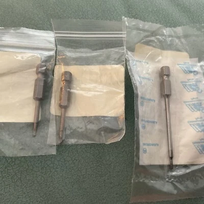 Wiha Tools Torx Power Bit T6 x 70mm & T6 x 50  Lot  of 3 Bits - Image 1 of 4