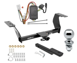 Trailer Tow Hitch For 14-18 Subaru Forester w/ Wiring Draw Bar Kit and 2" Ball - Picture 1 of 6