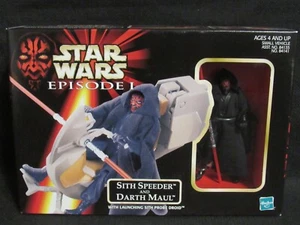 1998 Hasbro Star Wars Episode I Sith Speeder & Darth Maul Sealed MIB B081 - Picture 1 of 4