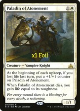 MTG Foil Rivals of Ixalan Paladin of Atonement MINT