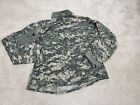 Army Jacket Mens Medium Green Digital Camo Full Zip Strap Tactical Pockets NATO