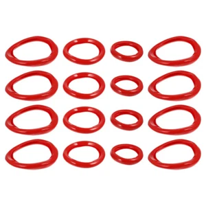 16 Pcs Dumbbell Case Fitness Barbell Protective Cover Silicone Guard - Picture 1 of 12