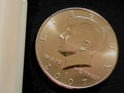 2007-D Denver Mint Kennedy Half Dollar BU Cover