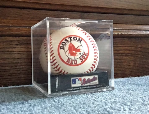 Rawlings 2007 World Series Baseball Boston Red Sox Check It Out!!       A4 Cover