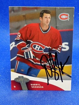 AUTOGRAPH AUTO Darryl Shannon 2000-01 UD Heroes #65 - Image 1 of 2