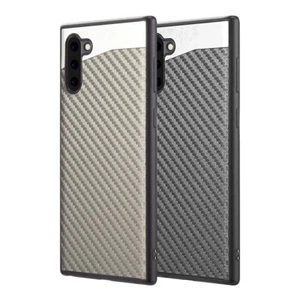 Per Galaxy Note 10, Custodia Piastra Magnetica Finitura Fibra di Carbonio - Foto 1 di 15