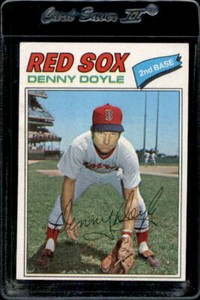 1977 Topps #336 Denny Doyle Boston Red Sox - Nice Card 