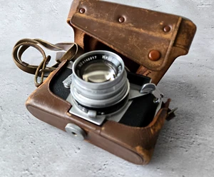 Konica IIIA Rangefinder Film Camera w/ Hexanon 50mm f/1.8 Lens & Case – Japan - Picture 1 of 23