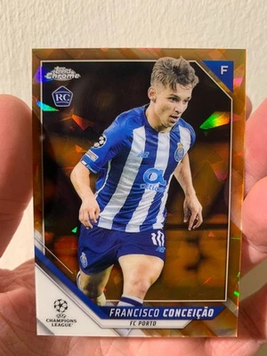 Francisco Conceicao RC Rookie - 2021 Topps Chrome Sapphire - Orange /50 - Image 1 of 2