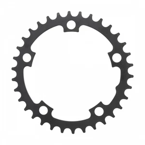 Sunrace RS0 34T Chainring 110BCD 5-Bolt 50/34T Alloy Black SRAM Truvativ Praxis - Picture 1 of 1