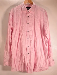 Langsky Bros Herren LS Button Down Hemd Pink 2XL - Bild 1 von 8