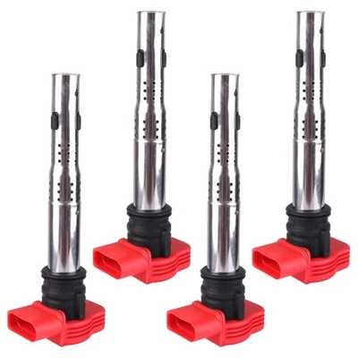 4Pcs Ignition Coils For 2007-2008 Audi A4 A6 Quattro Porsche Cayenne Volkswagen Foto 1 de 4
