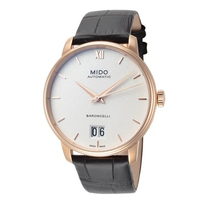Mido Men's Baroncelli 40mm Automatic Watch M0274263601800 - Image 1 of 3