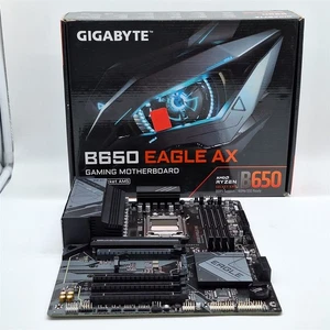 GIGABYTE B650 Eagle AX AM5 LGA 1718 AMD B650 ATX, DDR5, PCIe 5.0 *READ* - Picture 1 of 8