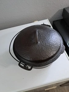 Vintage Wagner Ware Tropf Tropfen Bräter Deckel Rund Bräter Dutch Oven - Bild 1 von 7