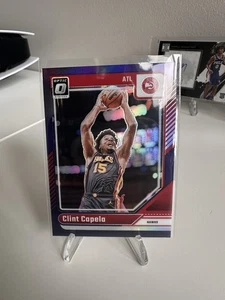 2024-25 Donruss Optic Clint Capela #209 Purple Holo Prizm - Hawks  - Bild 1 von 2